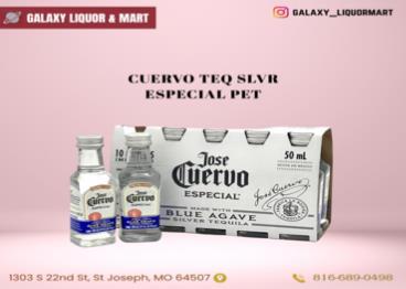 CUERVO Tequila Silver Especial PET available in St Joseph 