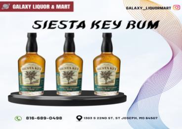Siesta Key Rum avilable in St Joseph