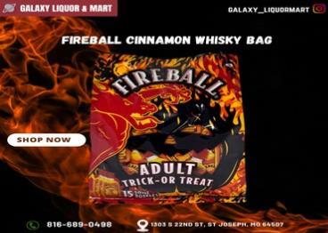 Fireball Cinnamon Whisky Bag