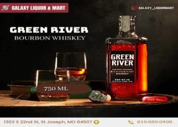 Green River Full Proof Bourbon Whiskey