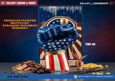 Freedom Fighter Kentucky Straight Bourbon Whiskey