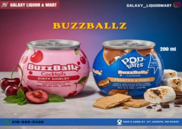 BuzzBallz 200ml 