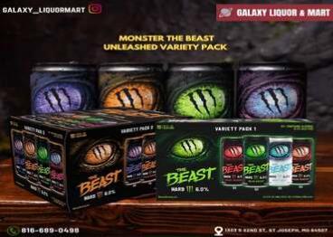 Monster The Beast Unleashed Variety Pack 